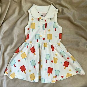 Monica + Andy Pickleball Party Print Tennis Dress 6-12 Mos